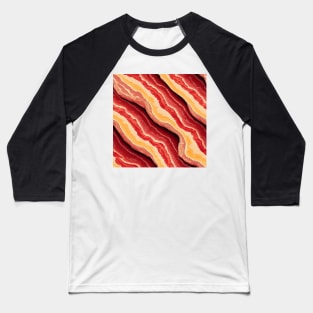 Bacon stripes Baseball T-Shirt